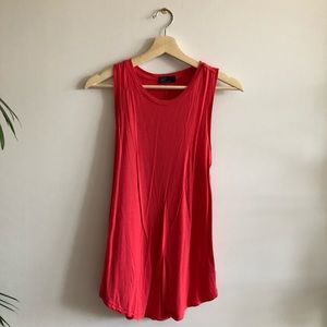 GAP red tunic tank top. Size small